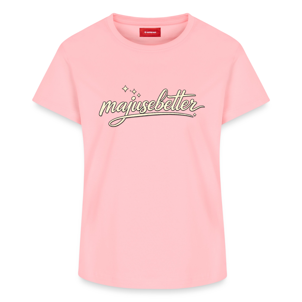 Majusebetter Frauen Supima Cotton T-Shirt – - Rosa