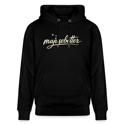 Majusebetter Unisex Bio-Hoodie CRUISER - Schwarz