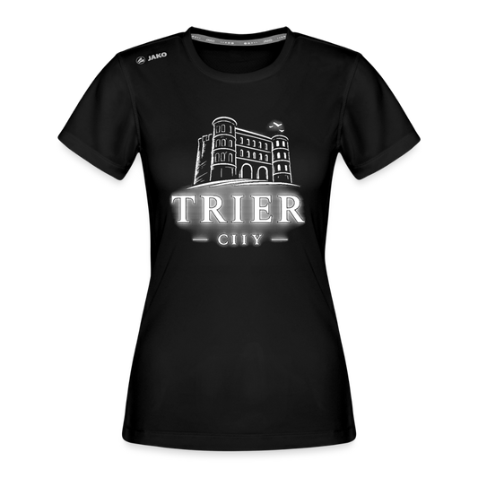 Trier JAKO Frauen T-Shirt Run 2.0 - Schwarz