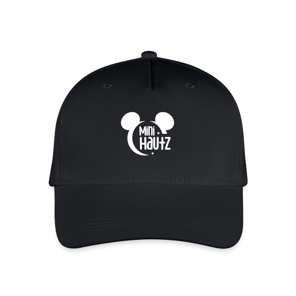 Mini Hautz Kinder Bio Basecap - Schwarz