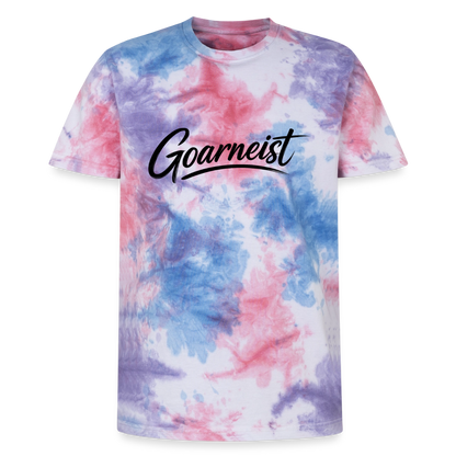 Goarneist Unisex Premium Tie Dye T-Shirt - Pink/Lila/Blau