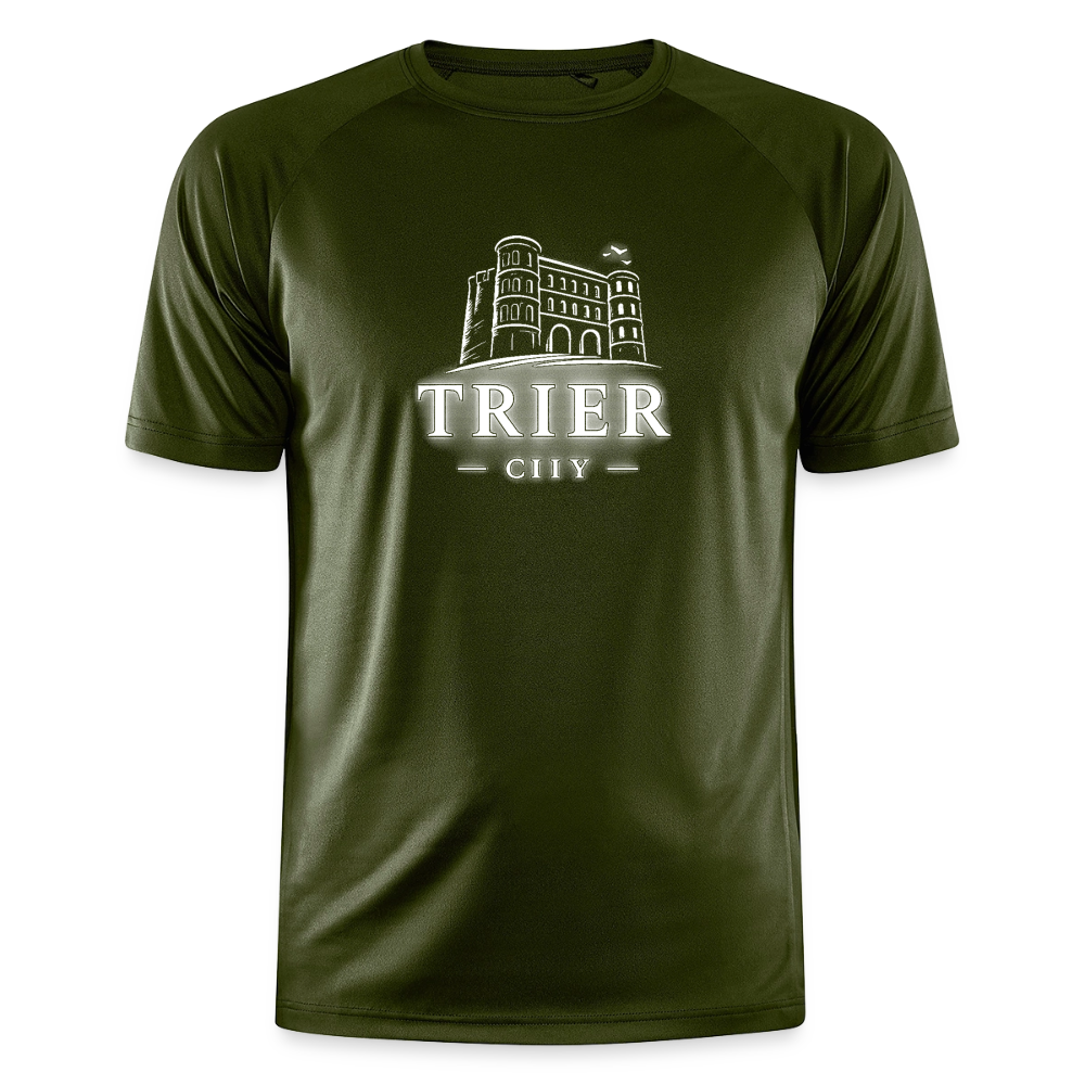 Trier CRAFT Core Unify Trainings-T-Shirt - Moosgrün