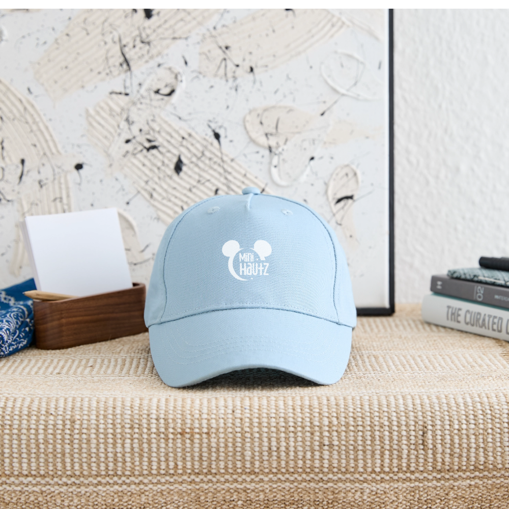 Mini Hautz Kinder Bio Basecap - Hellblau