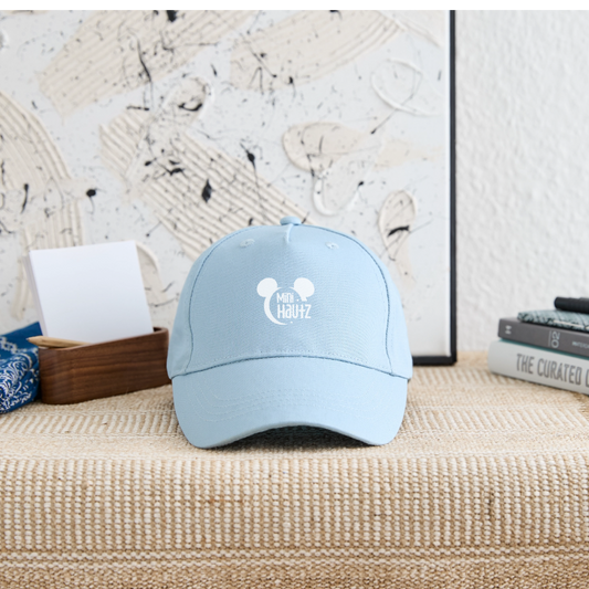 Mini Hautz Kinder Bio Basecap - Hellblau