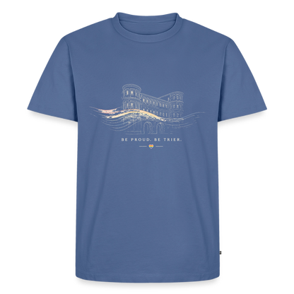 Pride Männer Premium T-Shirt - Taubenblau