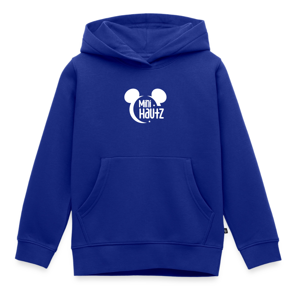 Mini Hautz Kinder Premium Hoodie - Royalblau