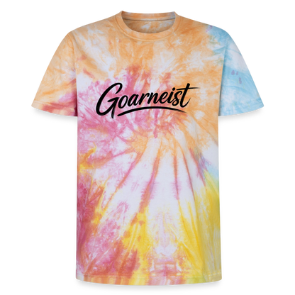 Goarneist Unisex Premium Tie Dye T-Shirt - Regenbogen-Spirale