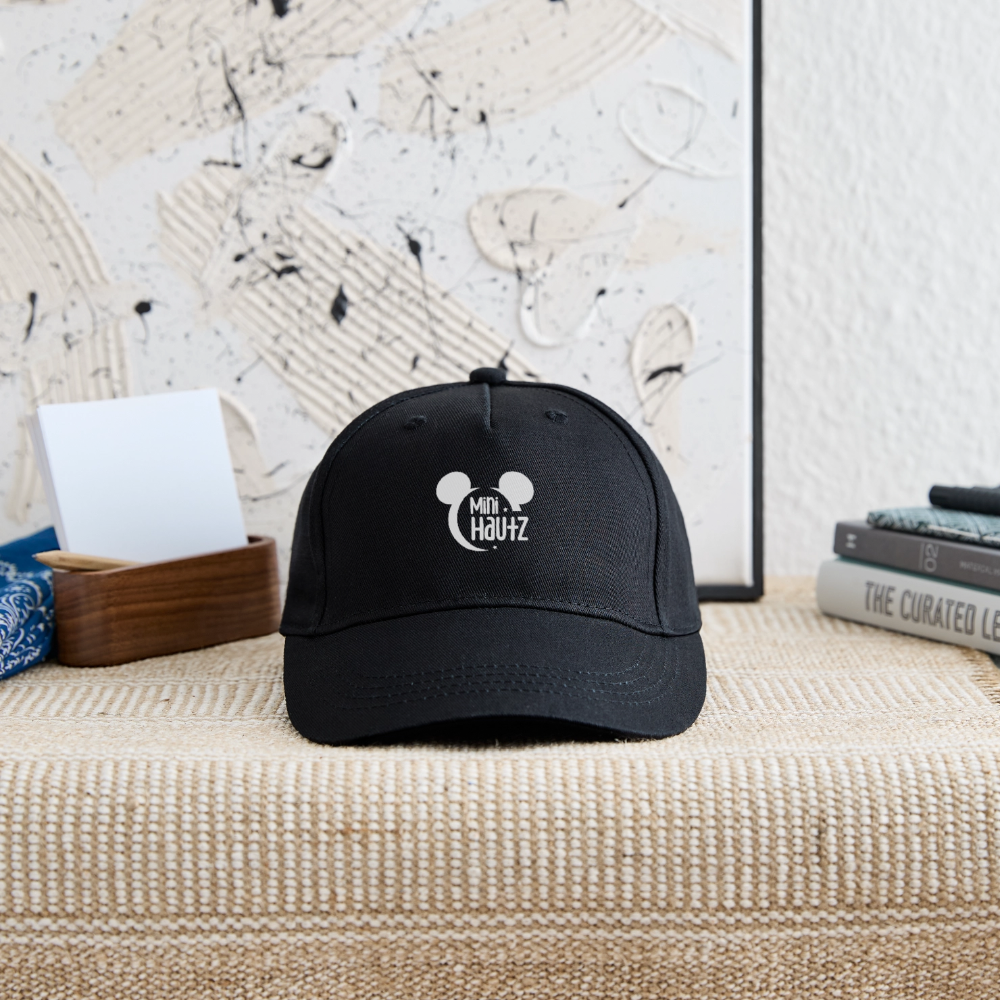Mini Hautz Kinder Bio Basecap - Schwarz