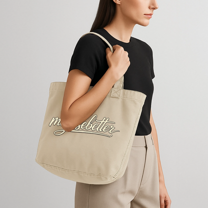 Majusebetter Vintage-Washed Shopper - Vintage Sand 