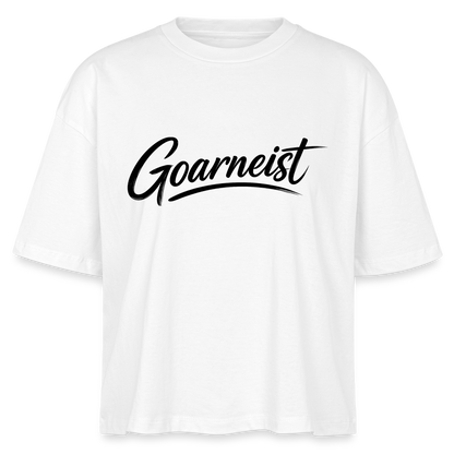 Goarneist Stanley/Stella Frauen Boxy Bio-T-Shirt Nova - Weiß