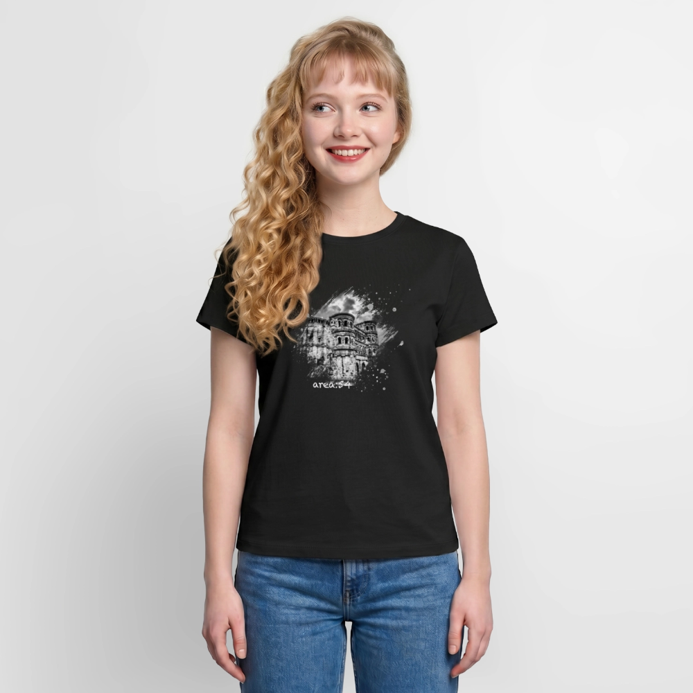 Trier Frauen Supima Cotton T-Shirt - Schwarz