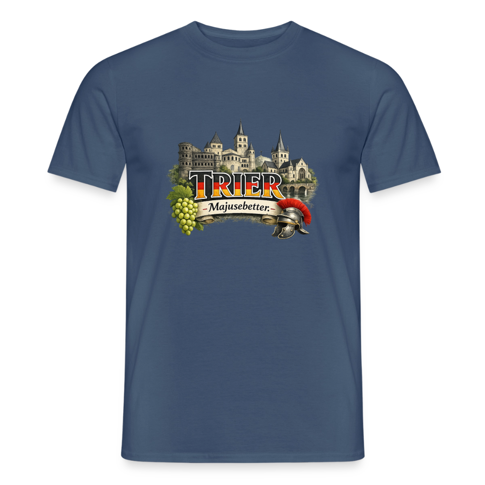 Trier Männer T-Shirt - Dunkles Denimblau