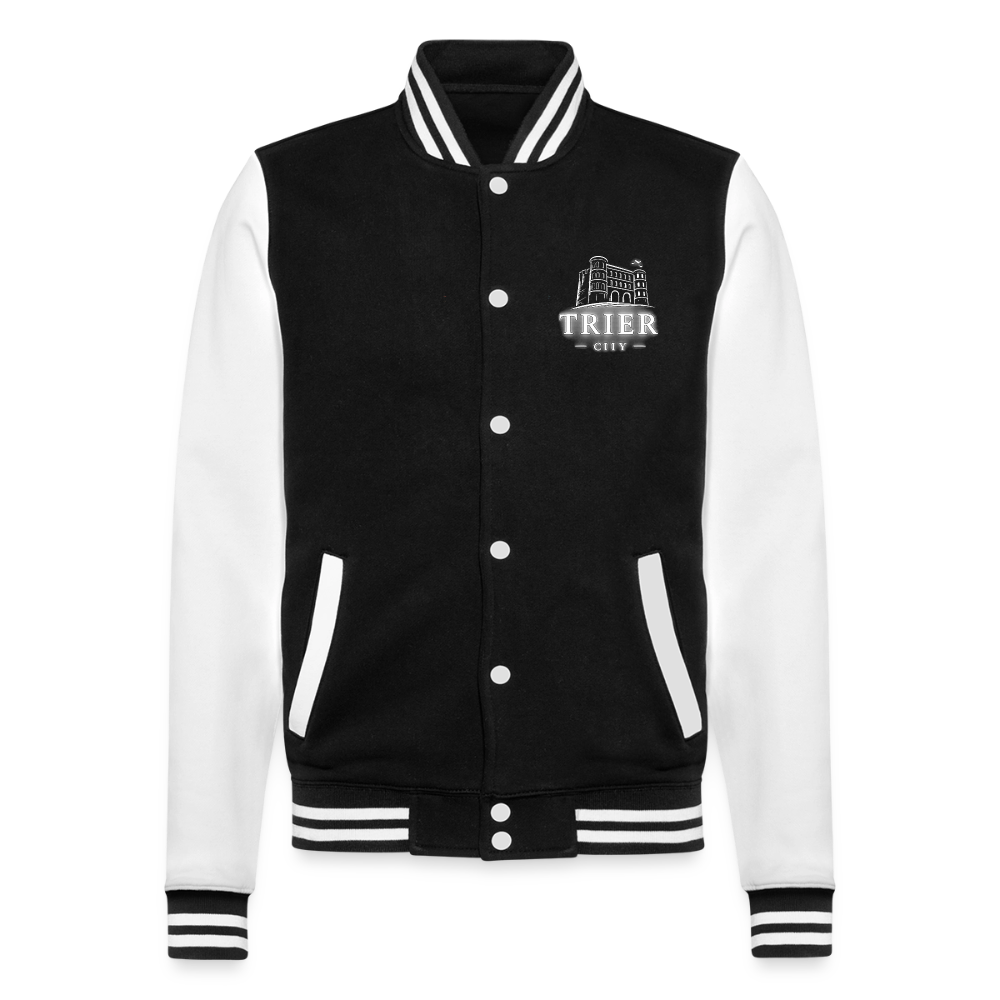Trier College-Sweatjacke - Schwarz/Weiß