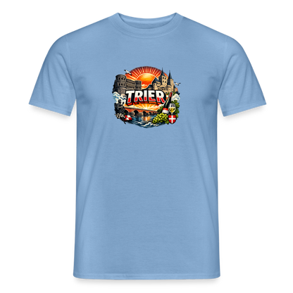 Trier Men's T-Shirt - carolina blue