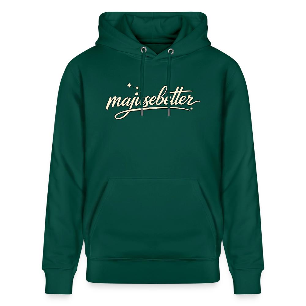 Majusebetter Unisex Bio-Hoodie CRUISER - Forest