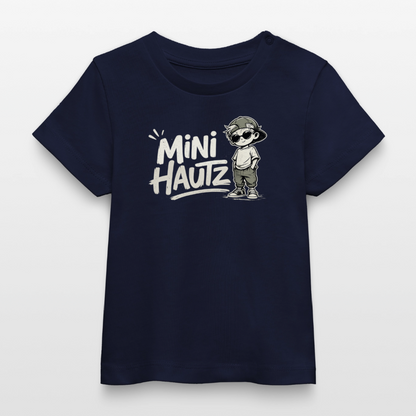 Mini Hautz Baby Organic T-Shirt - Navy