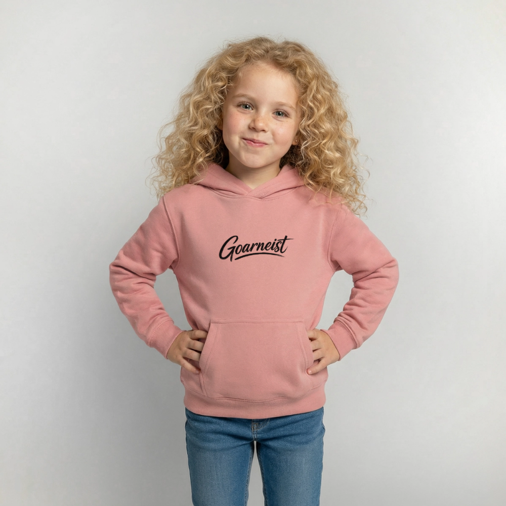 Goarneist Kinder Hoodie - Altrosa