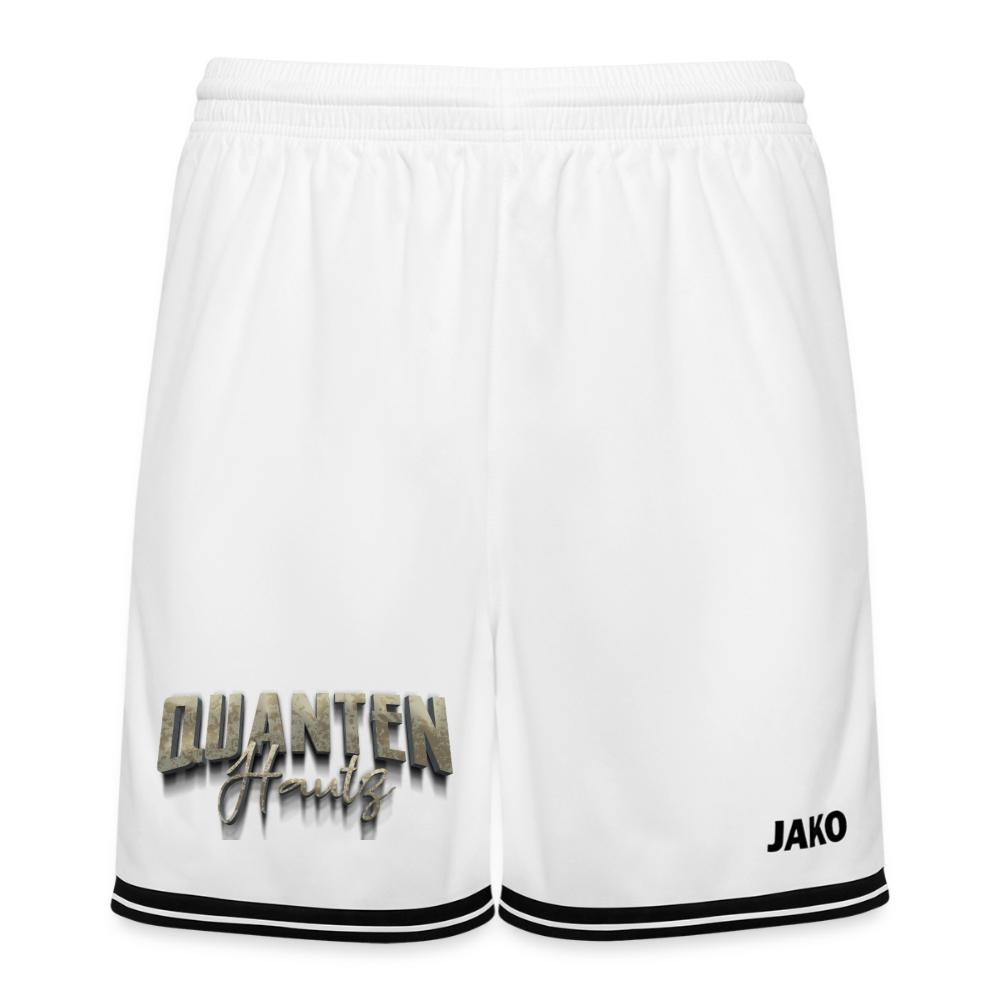 Quanten Hautz JAKO Basketball Shorts - white/black