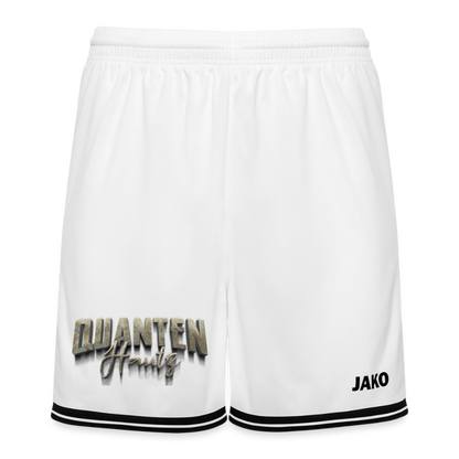 Quanten Hautz JAKO Basketball Shorts - white/black
