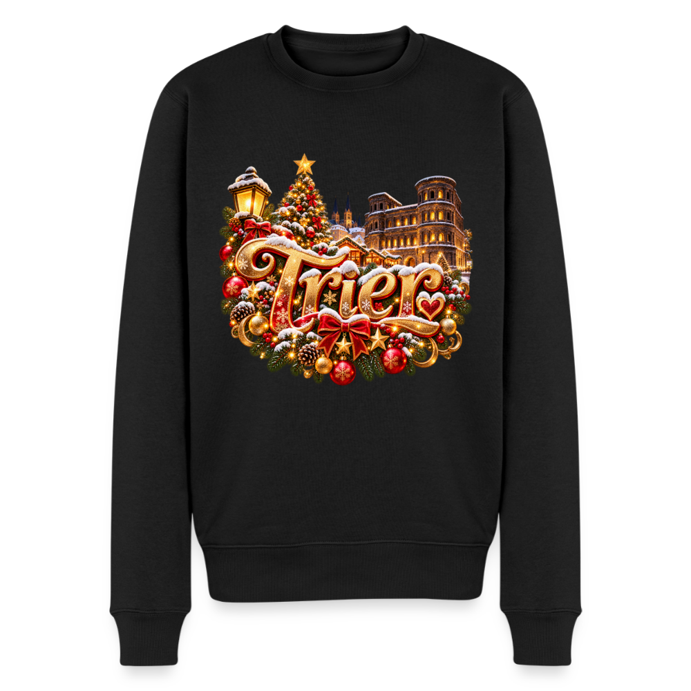 Weihnachten Männer Premium Pullover - Schwarz