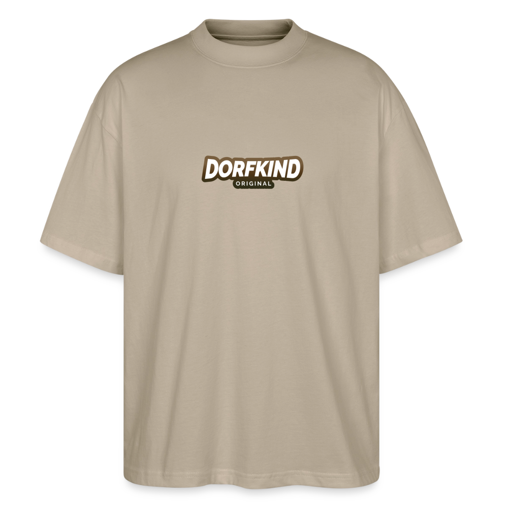 Dorfkind Oversized Unisex Bio T-Shirt Blaster 2.0 - Steingrau
