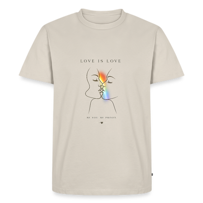 Pride Männer Premium T-Shirt - Beige