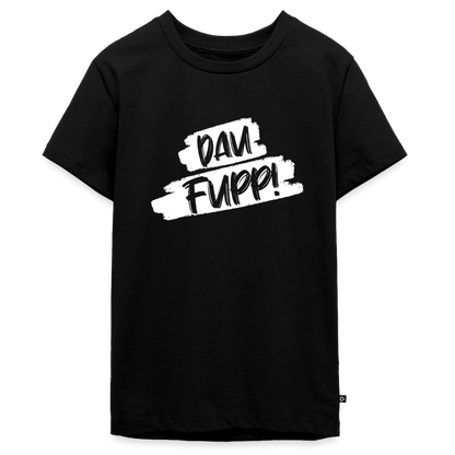 Dau Fupp Teenager Premium T-Shirt - Schwarz
