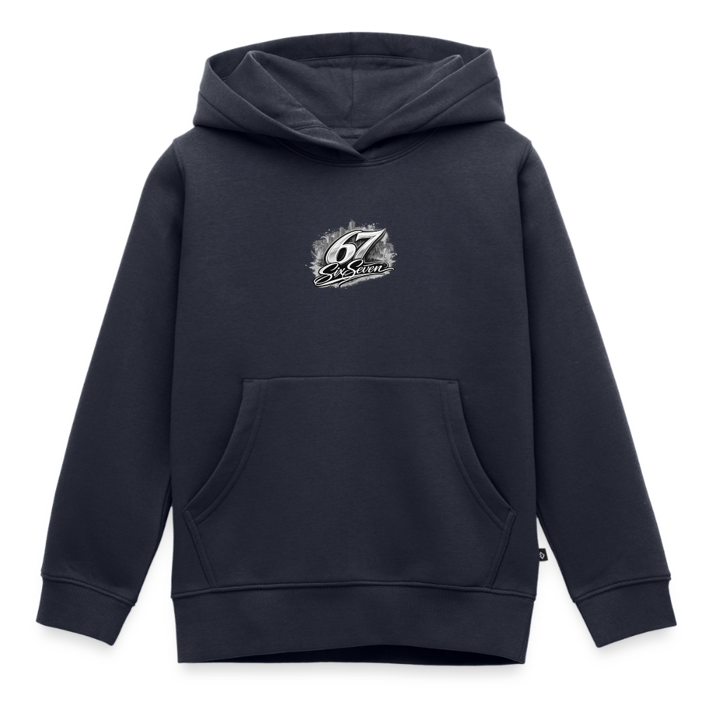 Six Seven Kinder Premium Hoodie - Navy