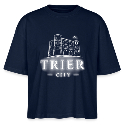 Trier Stanley/Stella Frauen Boxy Bio-T-Shirt Nova - Navy