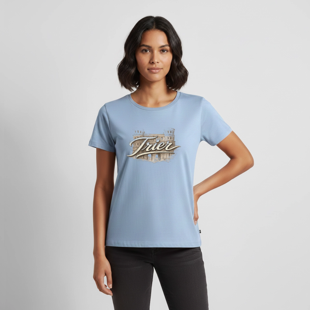 Trier mit Porta Lady Shirt - light blue