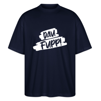 Dau Fupp Oversized Unisex Bio T-Shirt Blaster - Navy