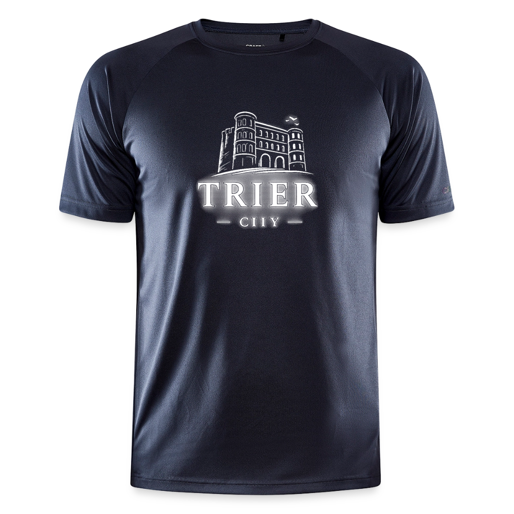 Trier CRAFT Core Unify Trainings-T-Shirt - Asphalt