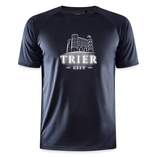 Trier CRAFT Core Unify Trainings-T-Shirt - Asphalt