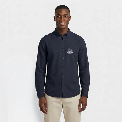 Trier Männer Oxford Hemd von Stanley/Stella - Navy