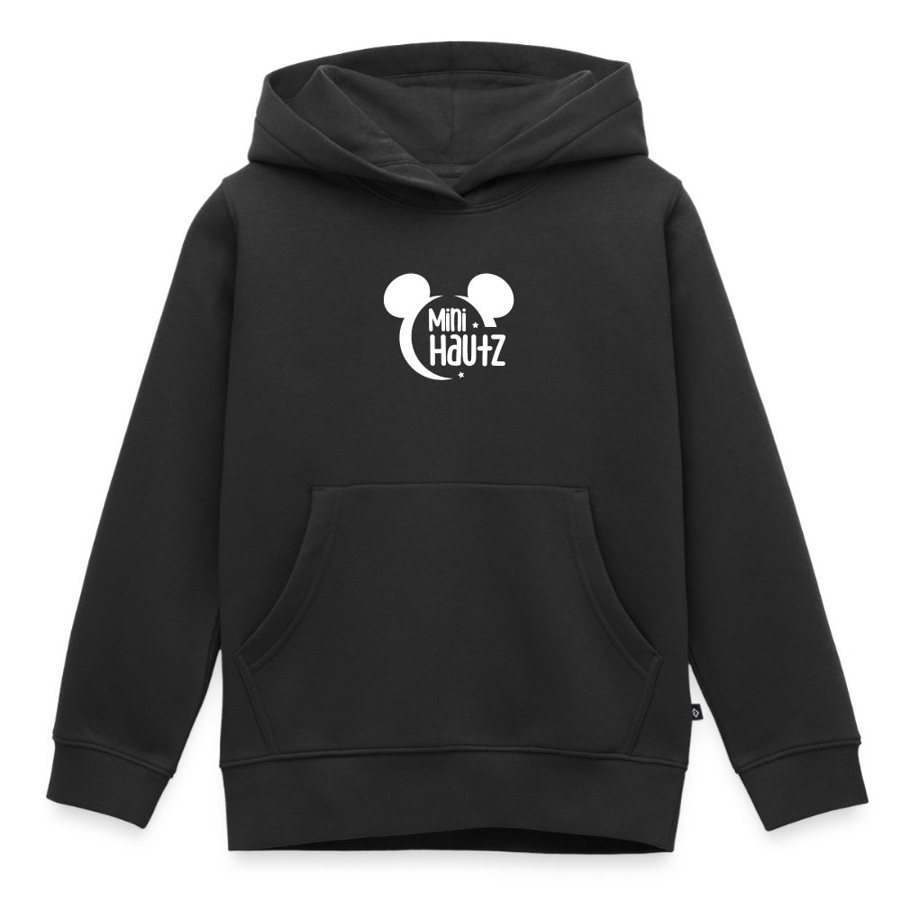 Mini Hautz Kinder Premium Hoodie - Schwarz