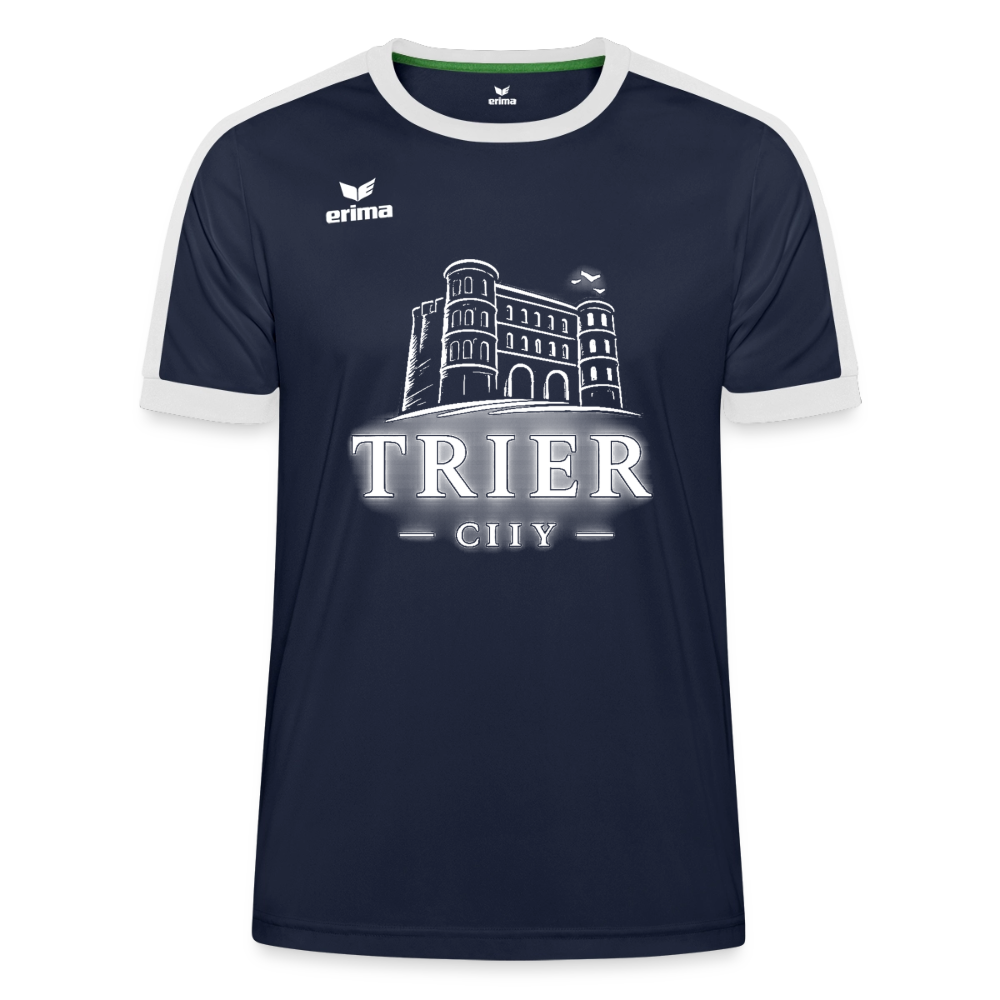 Trier ERIMA Unisex Retro Star Trikot - Navy/Weiß