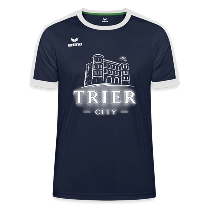 Trier ERIMA Unisex Retro Star Trikot - Navy/Weiß