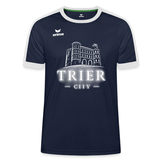 Trier ERIMA Unisex Retro Star Trikot - Navy/Weiß