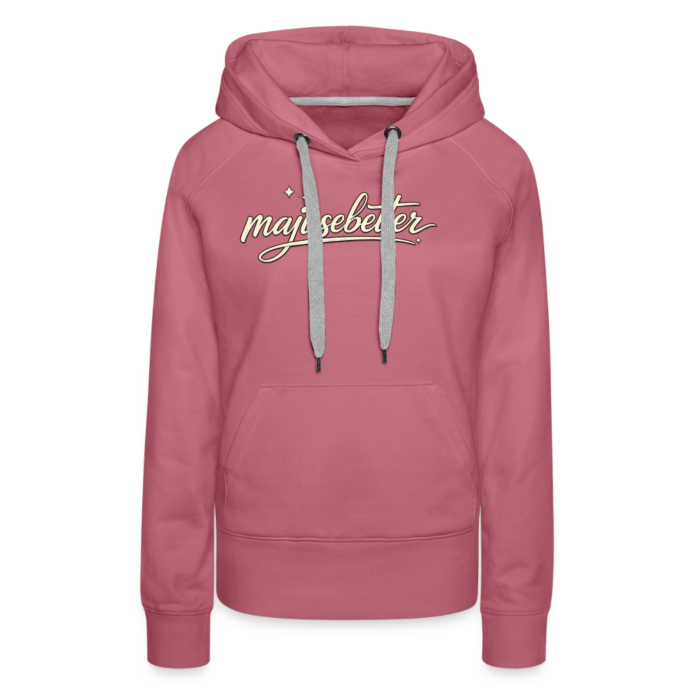 Majusebetter Frauen Premium Hoodie - Malve