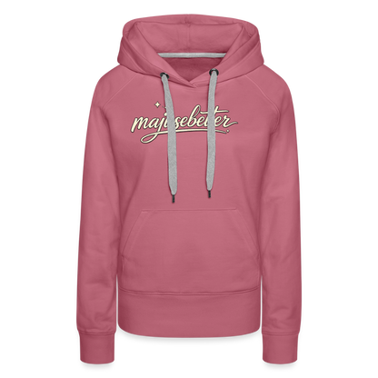Majusebetter Frauen Premium Hoodie - Malve