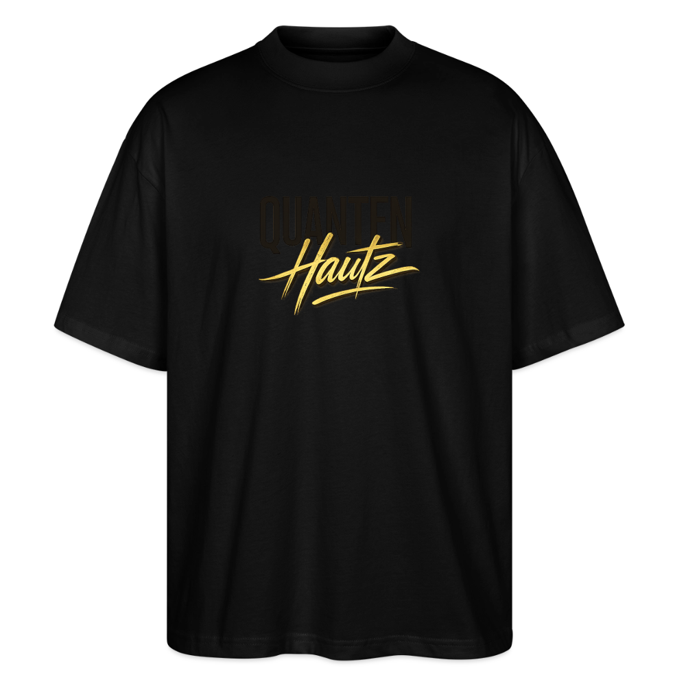 Quanten Hautz  Oversized Unisex Bio T-Shirt Blaster - Schwarz