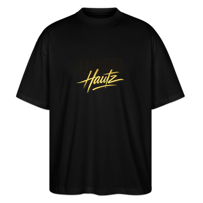 Quanten Hautz  Oversized Unisex Bio T-Shirt Blaster - Schwarz