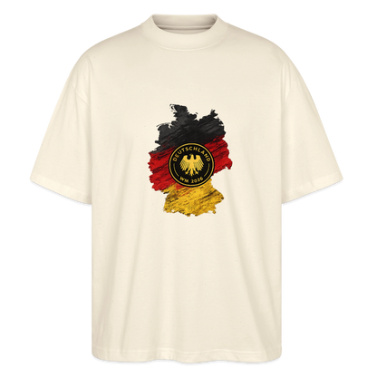 Deutschland  Oversized Unisex Bio T-Shirt - Natur