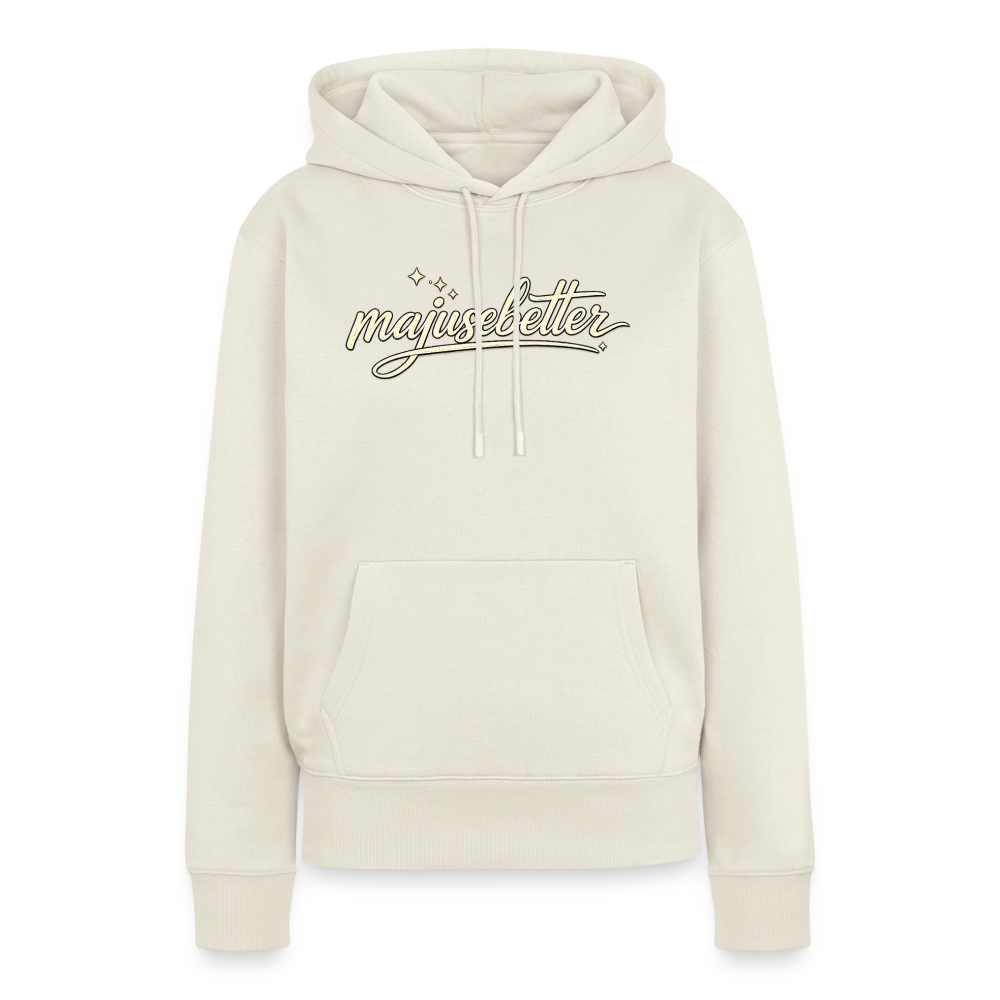 Majusebetter Frauen Premium Hoodie - Naturweiß