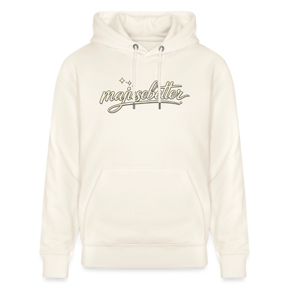 Majusebetter Unisex Bio-Hoodie CRUISER - Naturweiß 