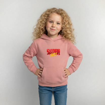 Super Hautz Kinder Hoodie - Altrosa