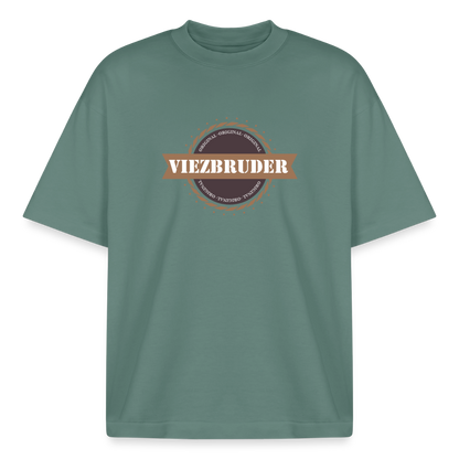 Viezbruder Boxy Heavyweight Unisex Organic T-Shirt - Grüner Bucht