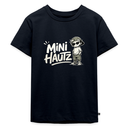 Mini Hautz Kinder Premium T-Shirt - Navy