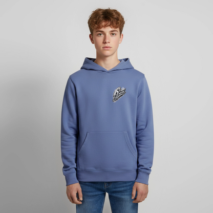 Teenager Organic Hoodie Mini Cruiser von Stanley/Stella - Blau