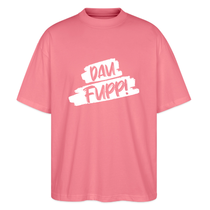 Dau Fupp Oversized Unisex Bio T-Shirt Blaster - Pink 